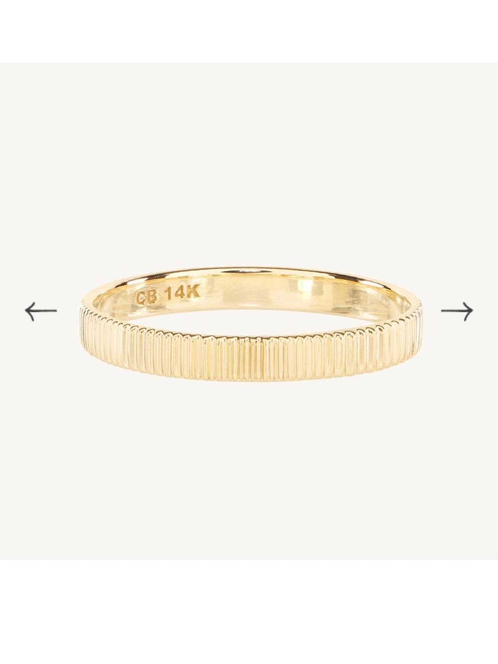 Catbird Grand Fountain 14k Gold Ring - Picture 4 of 12